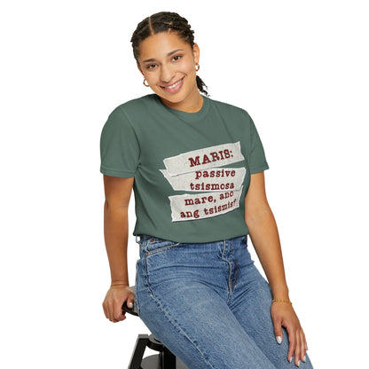 Maris:  Passive Tsismosa - Tahimik sa unang tingin, pero laging may mental notes ng lahat ng chika. Sasabihin lang kapag really necessary—or kapag may snacks.