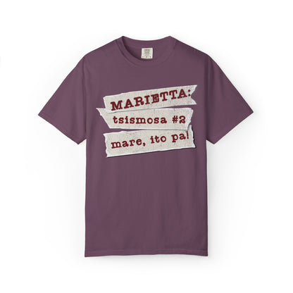 Marietta: Tsismosa #2 - Backup reporter ni Marites, laging may dagdag: “Mare, ito pa…”—parang sequel lagi ang chika.