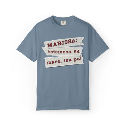 Marissa:  Tsismosa #4 -  Ang re-run queen ng chika—laging may follow-up: “Mare, isa pa…” kahit tapos na ang kwento.