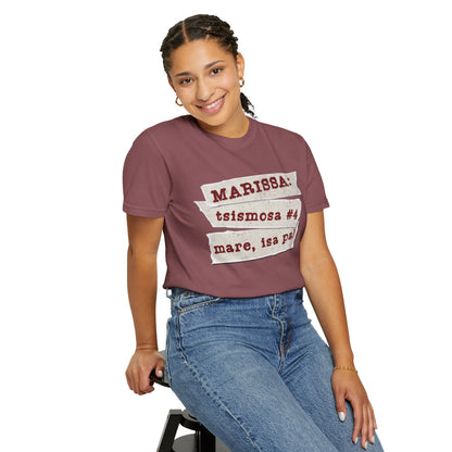 Marissa:  Tsismosa #4 -  Ang re-run queen ng chika—laging may follow-up: “Mare, isa pa…” kahit tapos na ang kwento.