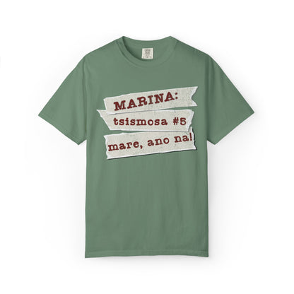 Marina:  Tsismosa #5 - Ang in-charge sa live updates: laging may tanong na “Ano na?” para siguraduhing walang chika ang maiwan sa ere.