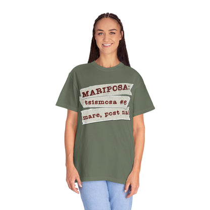 Mariposa:   Tsismosa #6 - Ang social media reporter ng grupo—laging may “mare, post na!” bago pa man matapos ang chika.