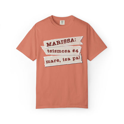 Marissa:  Tsismosa #4 -  Ang re-run queen ng chika—laging may follow-up: “Mare, isa pa…” kahit tapos na ang kwento.