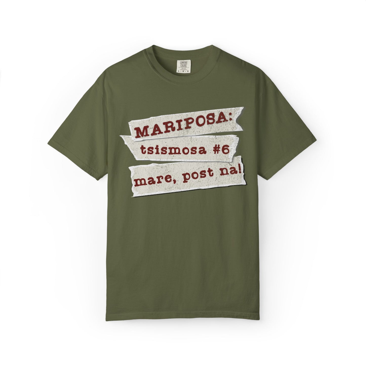 Mariposa:   Tsismosa #6 - Ang social media reporter ng grupo—laging may “mare, post na!” bago pa man matapos ang chika.