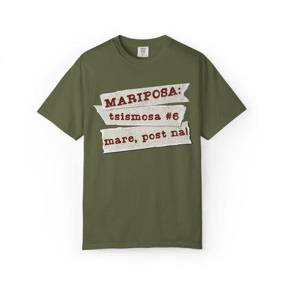 Mariposa:   Tsismosa #6 - Ang social media reporter ng grupo—laging may “mare, post na!” bago pa man matapos ang chika.