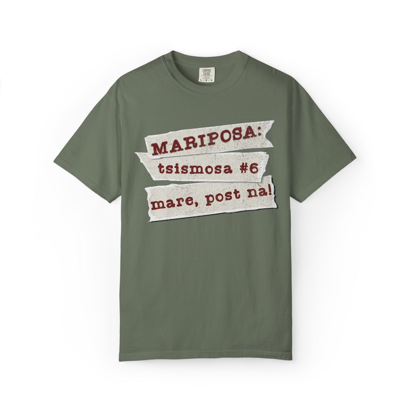 Mariposa:   Tsismosa #6 - Ang social media reporter ng grupo—laging may “mare, post na!” bago pa man matapos ang chika.