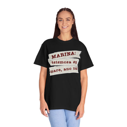 Marina:  Tsismosa #5 - Ang in-charge sa live updates: laging may tanong na “Ano na?” para siguraduhing walang chika ang maiwan sa ere.