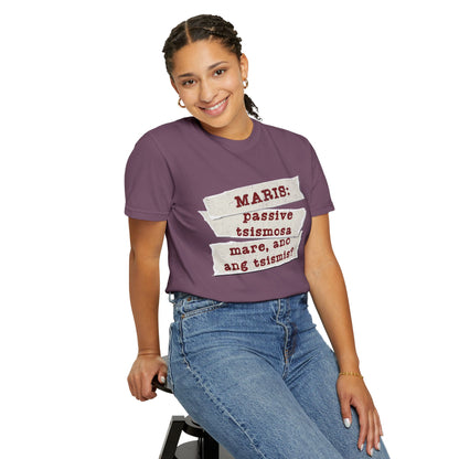 Maris:  Passive Tsismosa - Tahimik sa unang tingin, pero laging may mental notes ng lahat ng chika. Sasabihin lang kapag really necessary—or kapag may snacks.