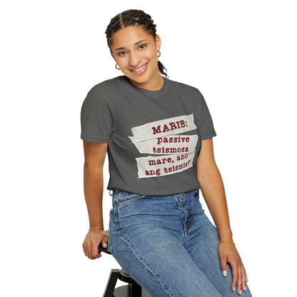 Maris:  Passive Tsismosa - Tahimik sa unang tingin, pero laging may mental notes ng lahat ng chika. Sasabihin lang kapag really necessary—or kapag may snacks.