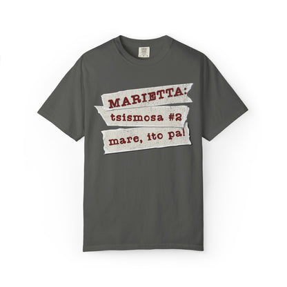 Marietta: Tsismosa #2 - Backup reporter ni Marites, laging may dagdag: “Mare, ito pa…”—parang sequel lagi ang chika.