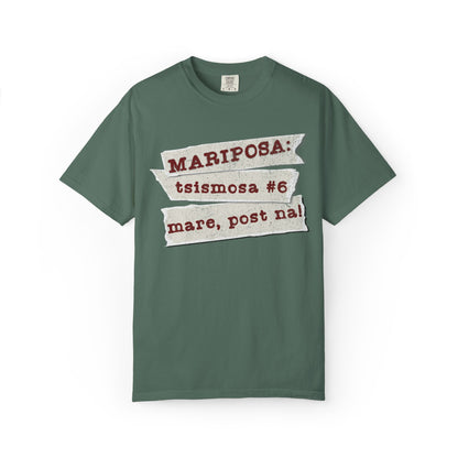 Mariposa:   Tsismosa #6 - Ang social media reporter ng grupo—laging may “mare, post na!” bago pa man matapos ang chika.