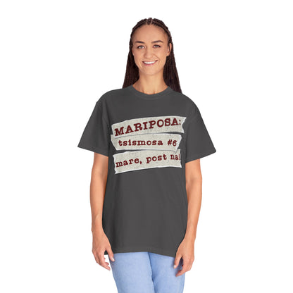 Mariposa:   Tsismosa #6 - Ang social media reporter ng grupo—laging may “mare, post na!” bago pa man matapos ang chika.