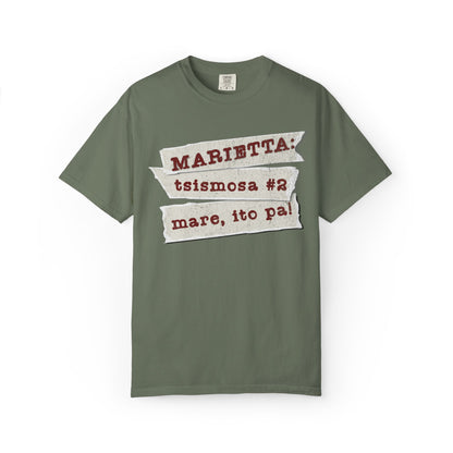 Marietta: Tsismosa #2 - Backup reporter ni Marites, laging may dagdag: “Mare, ito pa…”—parang sequel lagi ang chika.