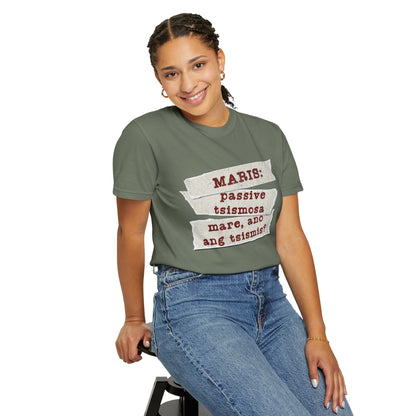 Maris:  Passive Tsismosa - Tahimik sa unang tingin, pero laging may mental notes ng lahat ng chika. Sasabihin lang kapag really necessary—or kapag may snacks.