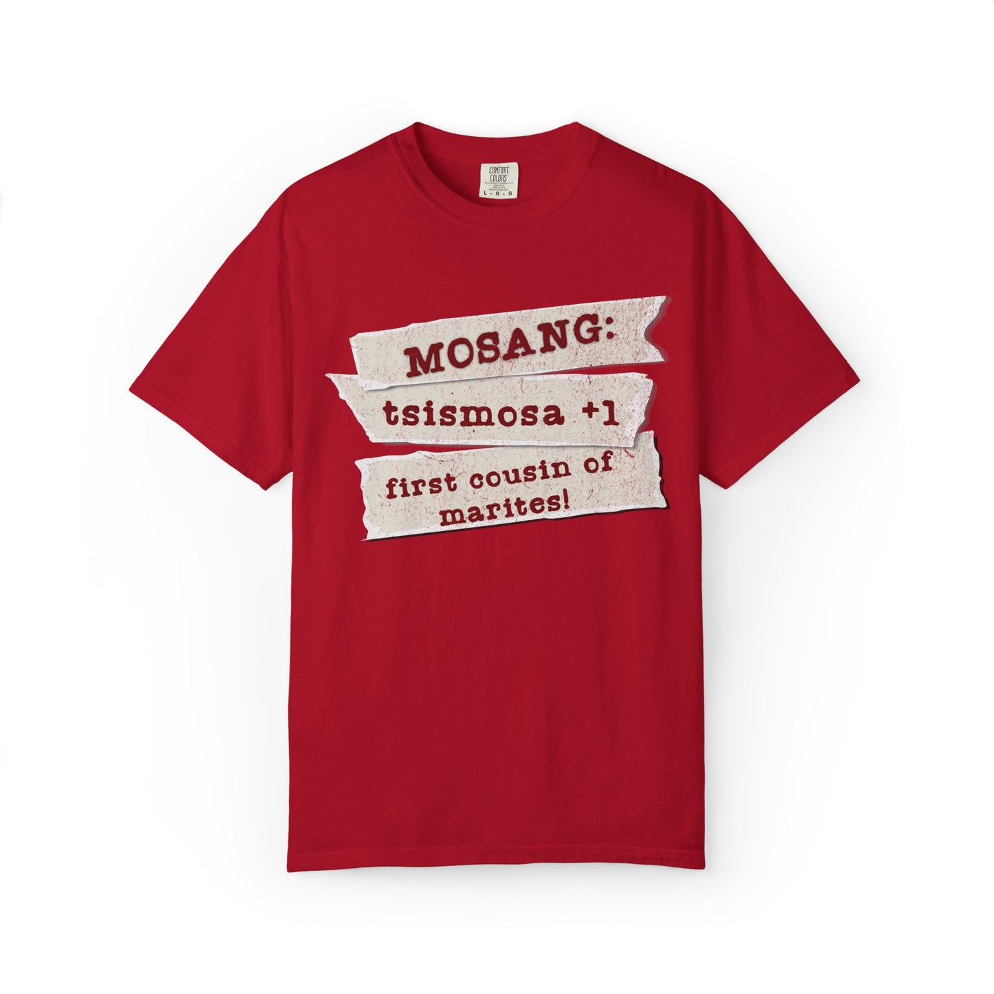 Mosang:  Tsismosa + 1 - Cousin ni Marites, certified chika sidekick. Laging may dagdag insight at behind-the-scenes scoop na parang “exclusive family edition.”