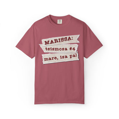 Marissa:  Tsismosa #4 -  Ang re-run queen ng chika—laging may follow-up: “Mare, isa pa…” kahit tapos na ang kwento.