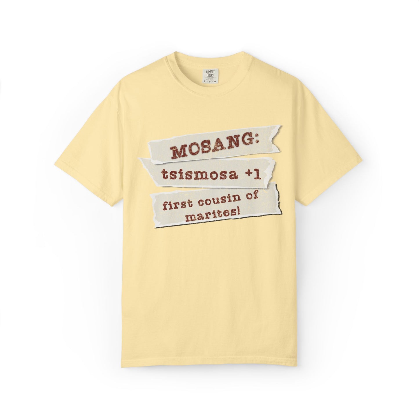 Mosang:  Tsismosa + 1 - Cousin ni Marites, certified chika sidekick. Laging may dagdag insight at behind-the-scenes scoop na parang “exclusive family edition.”