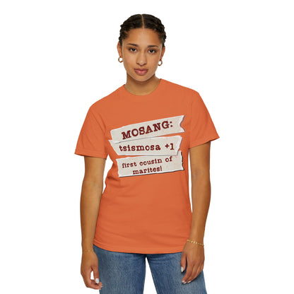 Mosang:  Tsismosa + 1 - Cousin ni Marites, certified chika sidekick. Laging may dagdag insight at behind-the-scenes scoop na parang “exclusive family edition.”