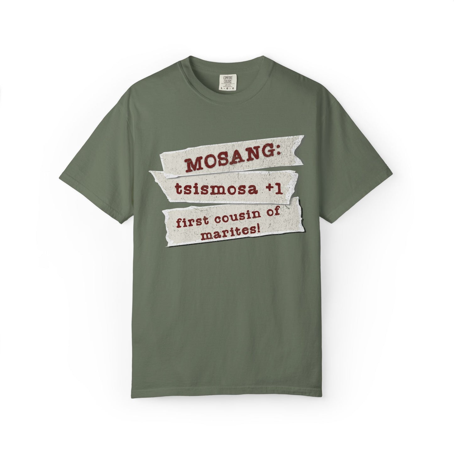 Mosang:  Tsismosa + 1 - Cousin ni Marites, certified chika sidekick. Laging may dagdag insight at behind-the-scenes scoop na parang “exclusive family edition.”