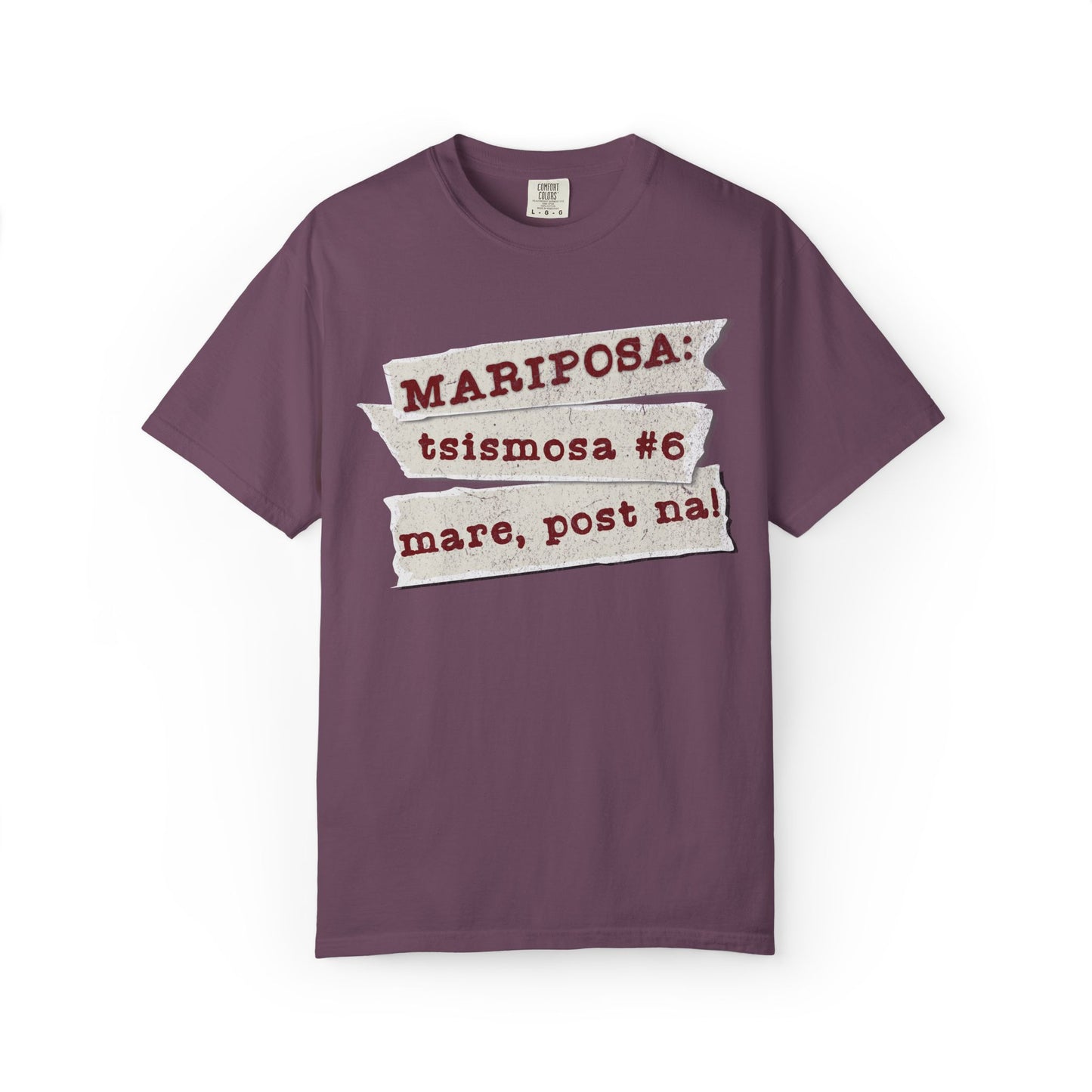 Mariposa:   Tsismosa #6 - Ang social media reporter ng grupo—laging may “mare, post na!” bago pa man matapos ang chika.