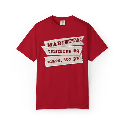 Marietta: Tsismosa #2 - Backup reporter ni Marites, laging may dagdag: “Mare, ito pa…”—parang sequel lagi ang chika.