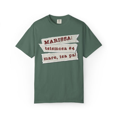 Marissa:  Tsismosa #4 -  Ang re-run queen ng chika—laging may follow-up: “Mare, isa pa…” kahit tapos na ang kwento.