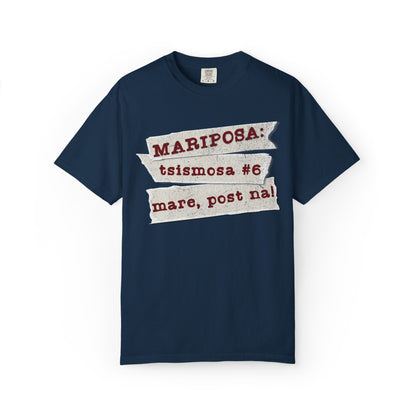 Mariposa:   Tsismosa #6 - Ang social media reporter ng grupo—laging may “mare, post na!” bago pa man matapos ang chika.