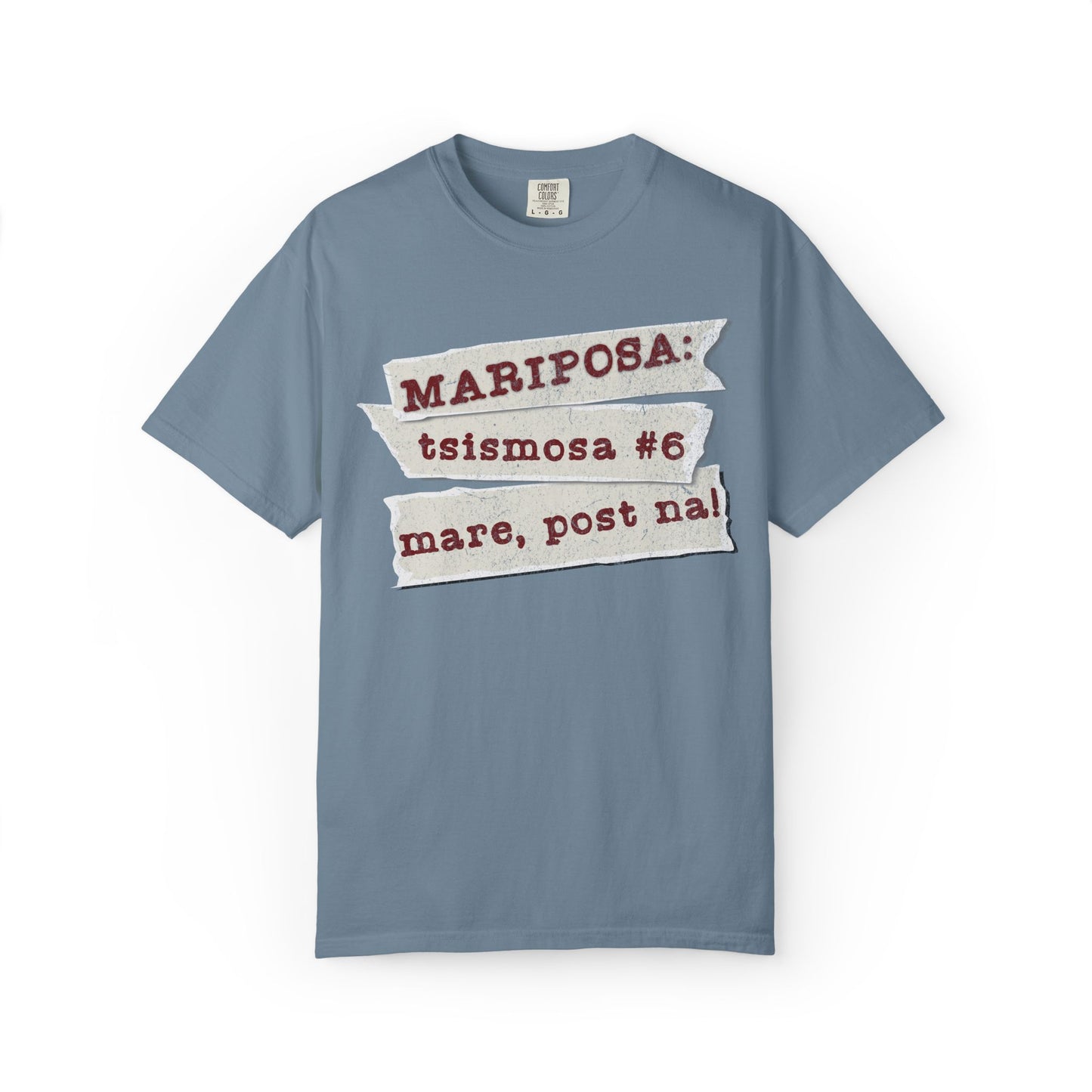 Mariposa:   Tsismosa #6 - Ang social media reporter ng grupo—laging may “mare, post na!” bago pa man matapos ang chika.