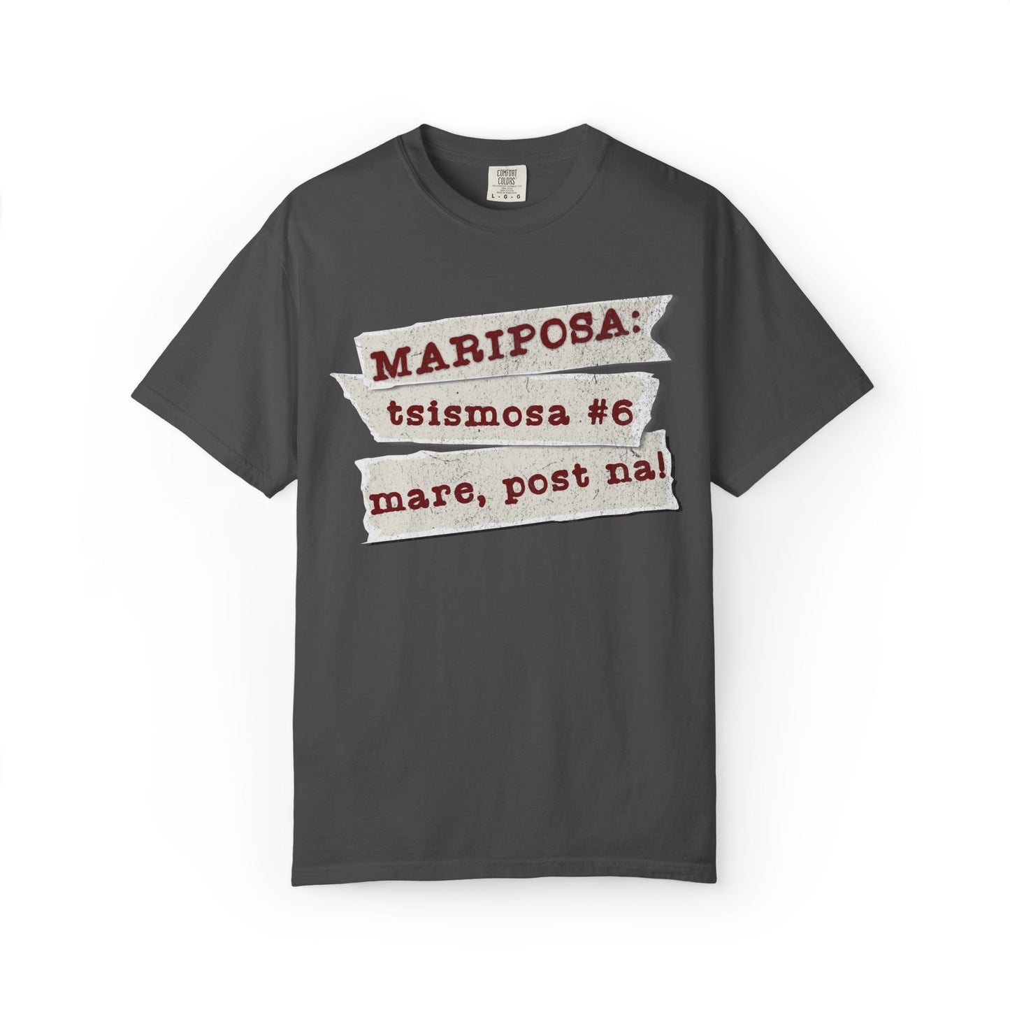 Mariposa:   Tsismosa #6 - Ang social media reporter ng grupo—laging may “mare, post na!” bago pa man matapos ang chika.