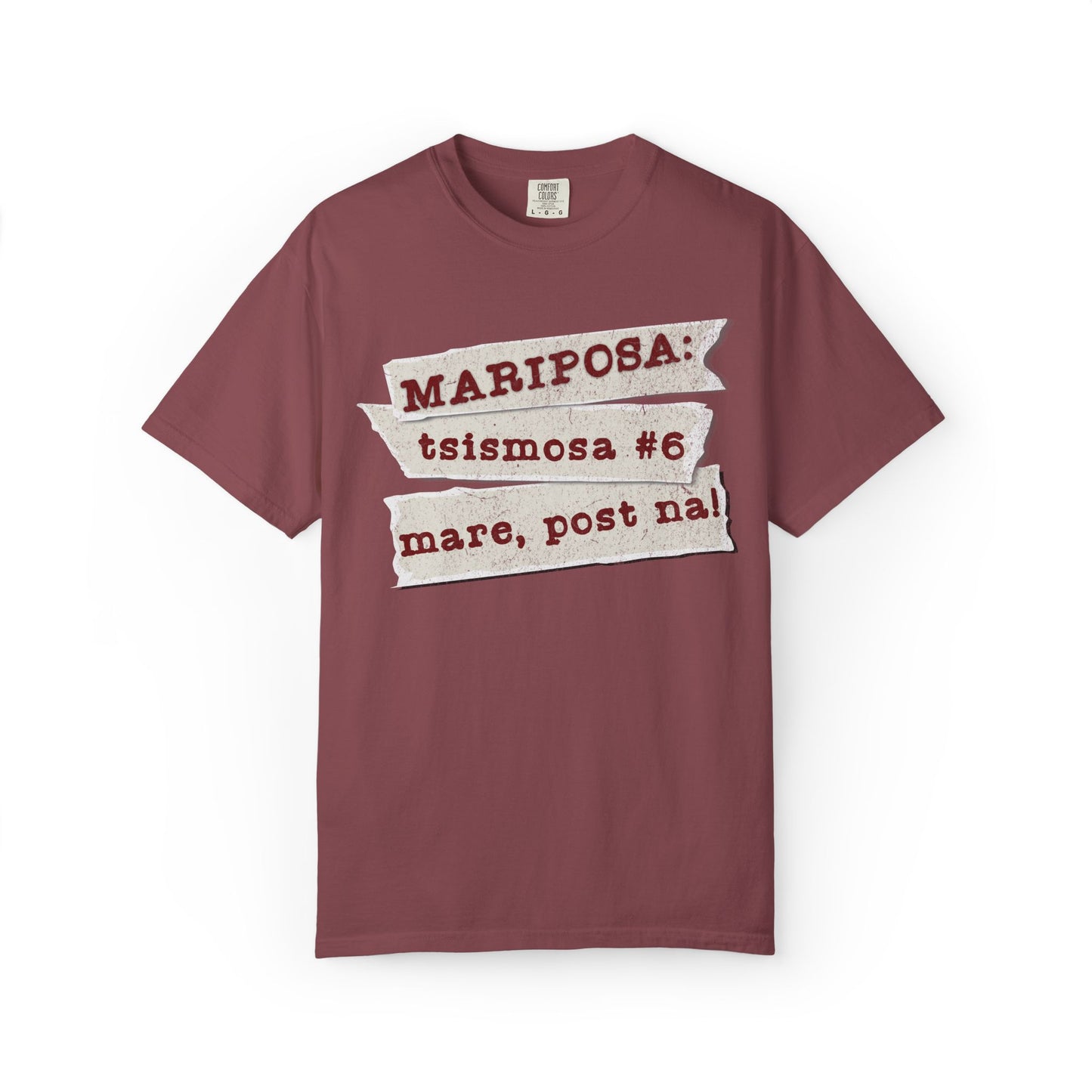 Mariposa:   Tsismosa #6 - Ang social media reporter ng grupo—laging may “mare, post na!” bago pa man matapos ang chika.