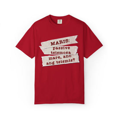 Maris:  Passive Tsismosa - Tahimik sa unang tingin, pero laging may mental notes ng lahat ng chika. Sasabihin lang kapag really necessary—or kapag may snacks.