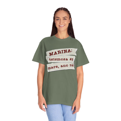 Marina:  Tsismosa #5 - Ang in-charge sa live updates: laging may tanong na “Ano na?” para siguraduhing walang chika ang maiwan sa ere.