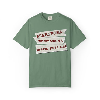 Mariposa:   Tsismosa #6 - Ang social media reporter ng grupo—laging may “mare, post na!” bago pa man matapos ang chika.