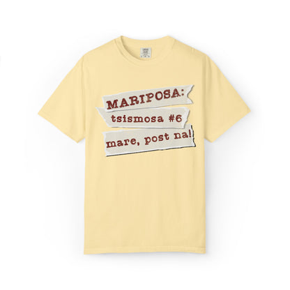 Mariposa:   Tsismosa #6 - Ang social media reporter ng grupo—laging may “mare, post na!” bago pa man matapos ang chika.